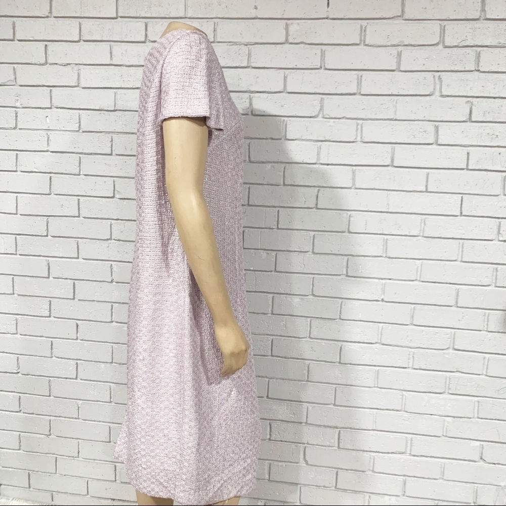 St. John Hansh Sequin-Knit Cocktail Dress - Picture 8 of 11